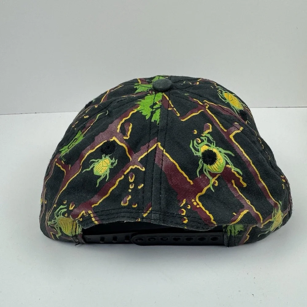 Vintage Goosebumps AOP Hat Youth 90s SnapBack Cap RL Stine Beetles
